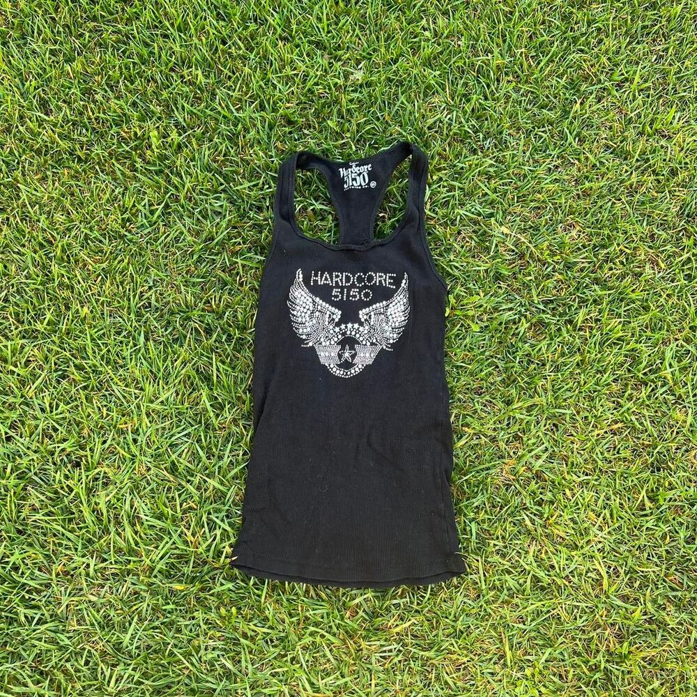 5150 hardcore bedazzled tank women’s size xl